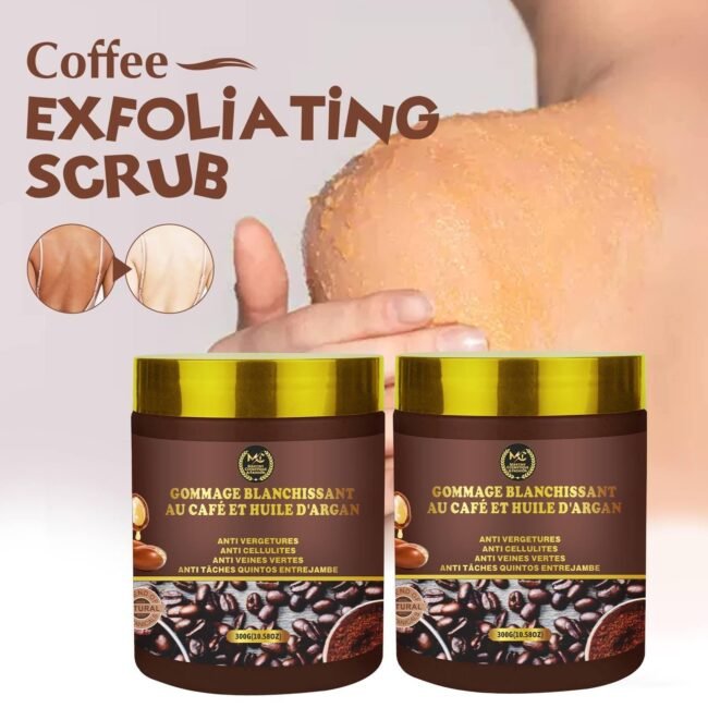 WHITENING COFFEE PEELING SCRUB WITH GLUTATHIONE & ARGAN OIL - Image 2